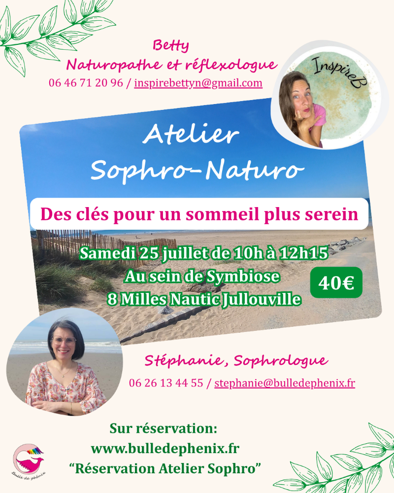 Atelier Sophro-Naturo: des clés pour un sommeil plus serein