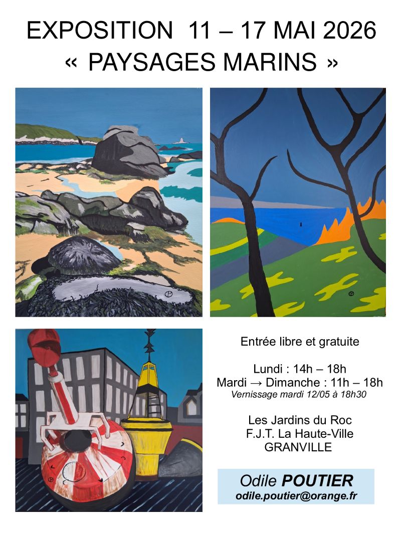 Exposition - Paysages marins — visuel événement