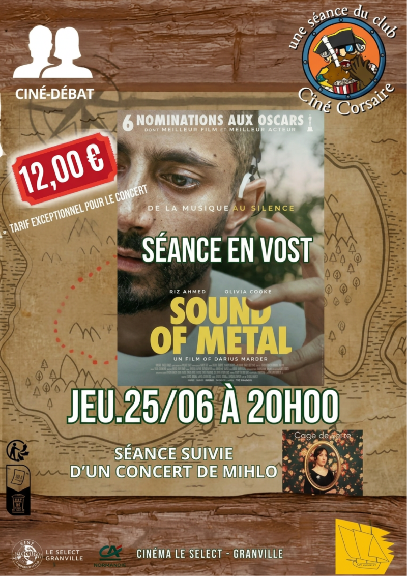 Ciné club : Sound of Metal - Concert