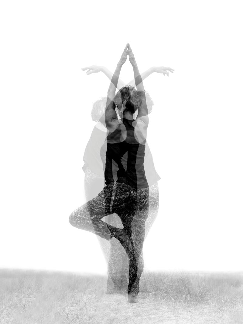 Yoga sous la yourte