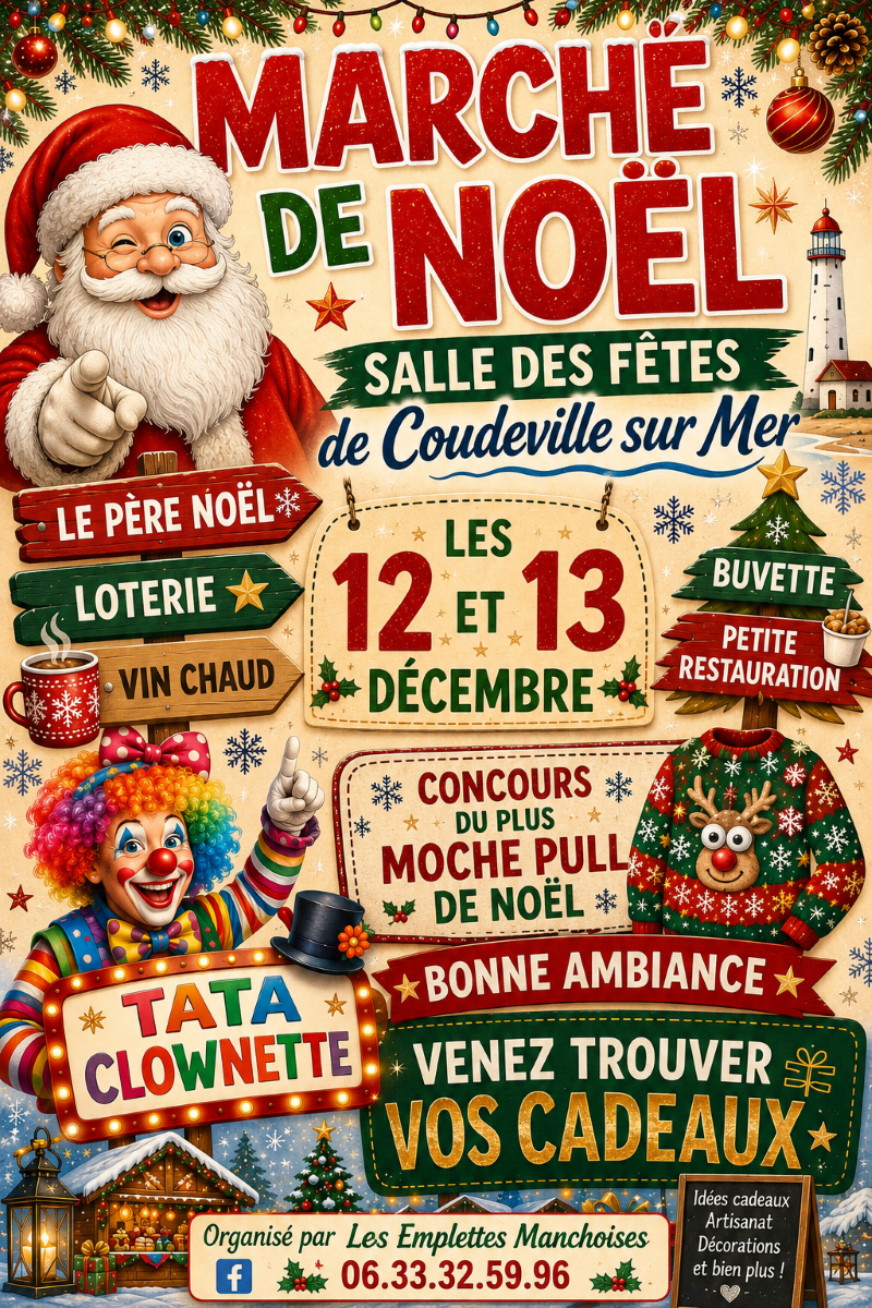 Marché de Noël des Emplettes manchoises