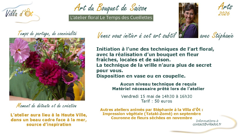 Art du Bouquet de Saison — visuel événement