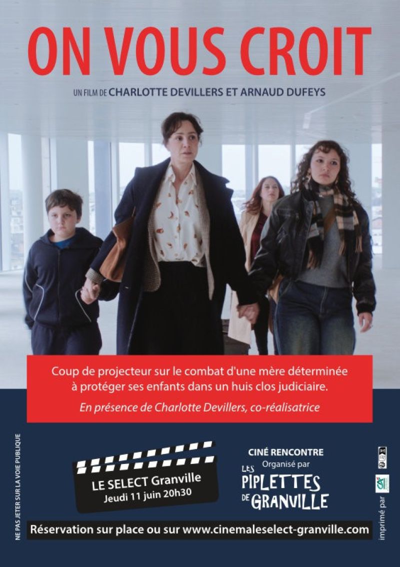 Ciné-rencontre : On vous croit