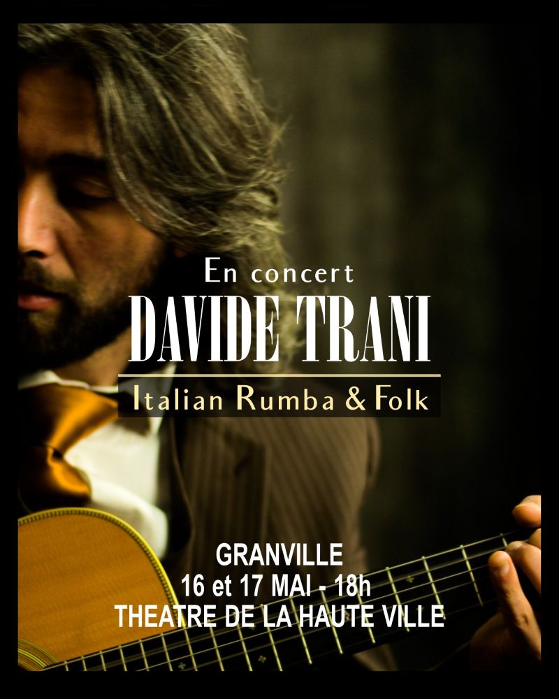Davide Trani en concert acoustique — visuel événement