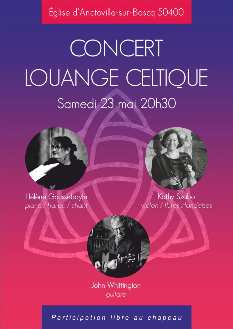 Concert Louange Celtique — visuel événement