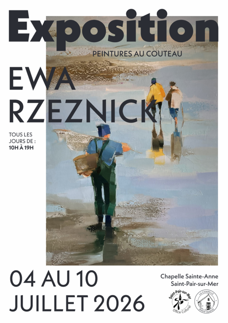 Exposition « Peinture au couteau » d'Ewa Rzeznick — visuel événement