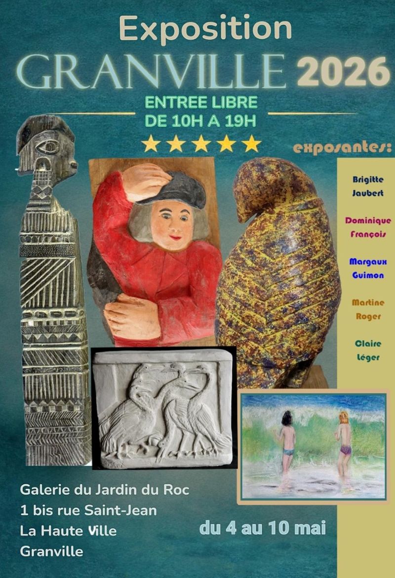 Exposition - Galerie Jardin du Roc — visuel événement