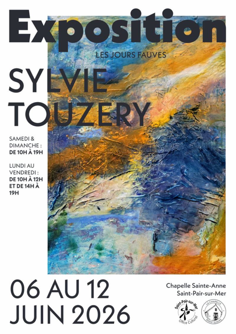 Exposition de Sylvie Touzery — visuel événement