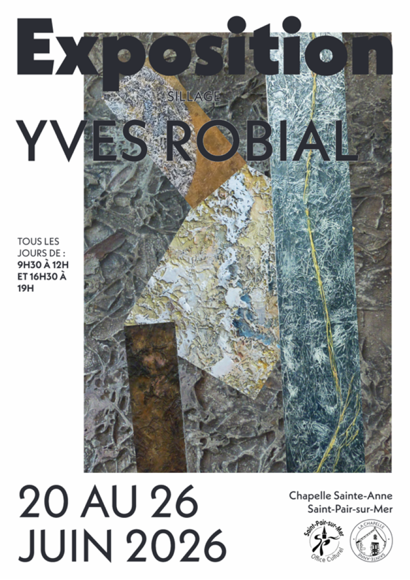 Exposition de Yves Robial — visuel événement