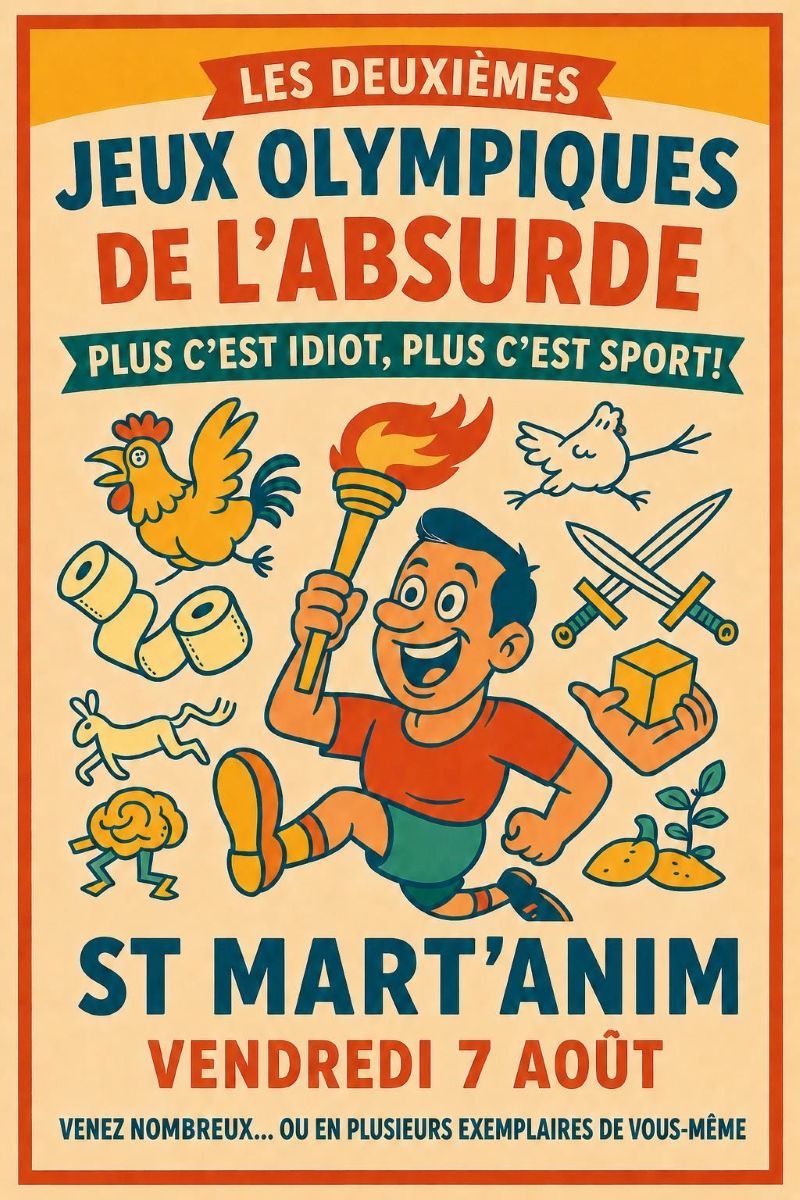 Les Jeux olympiques de l'absurde