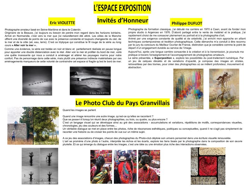 Exposition photographie