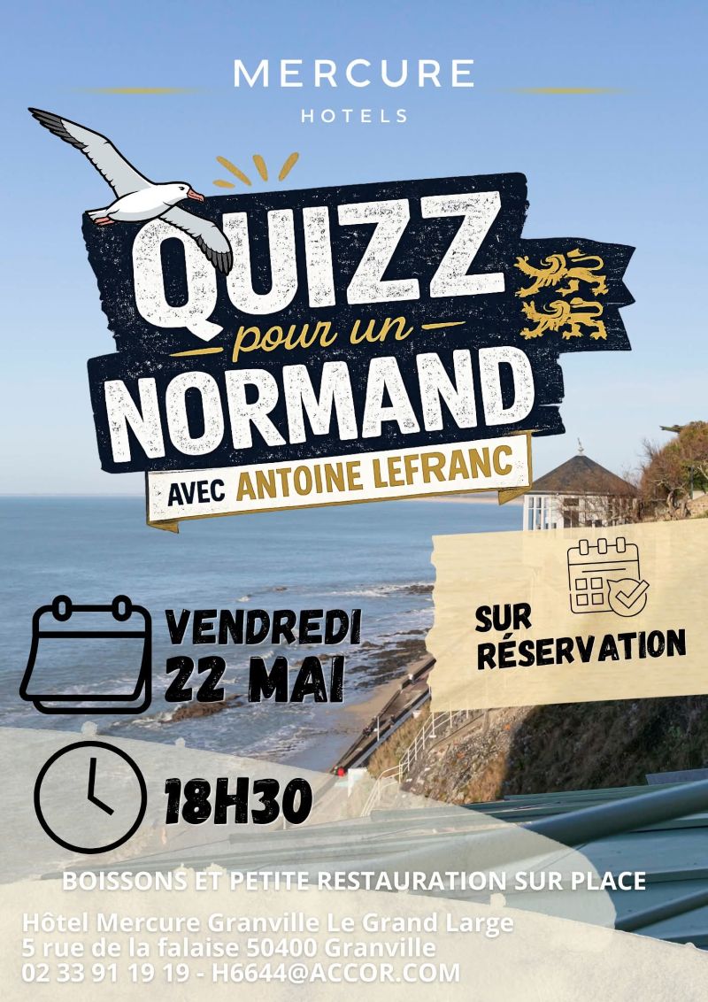Quizz pour un Normand — visuel événement