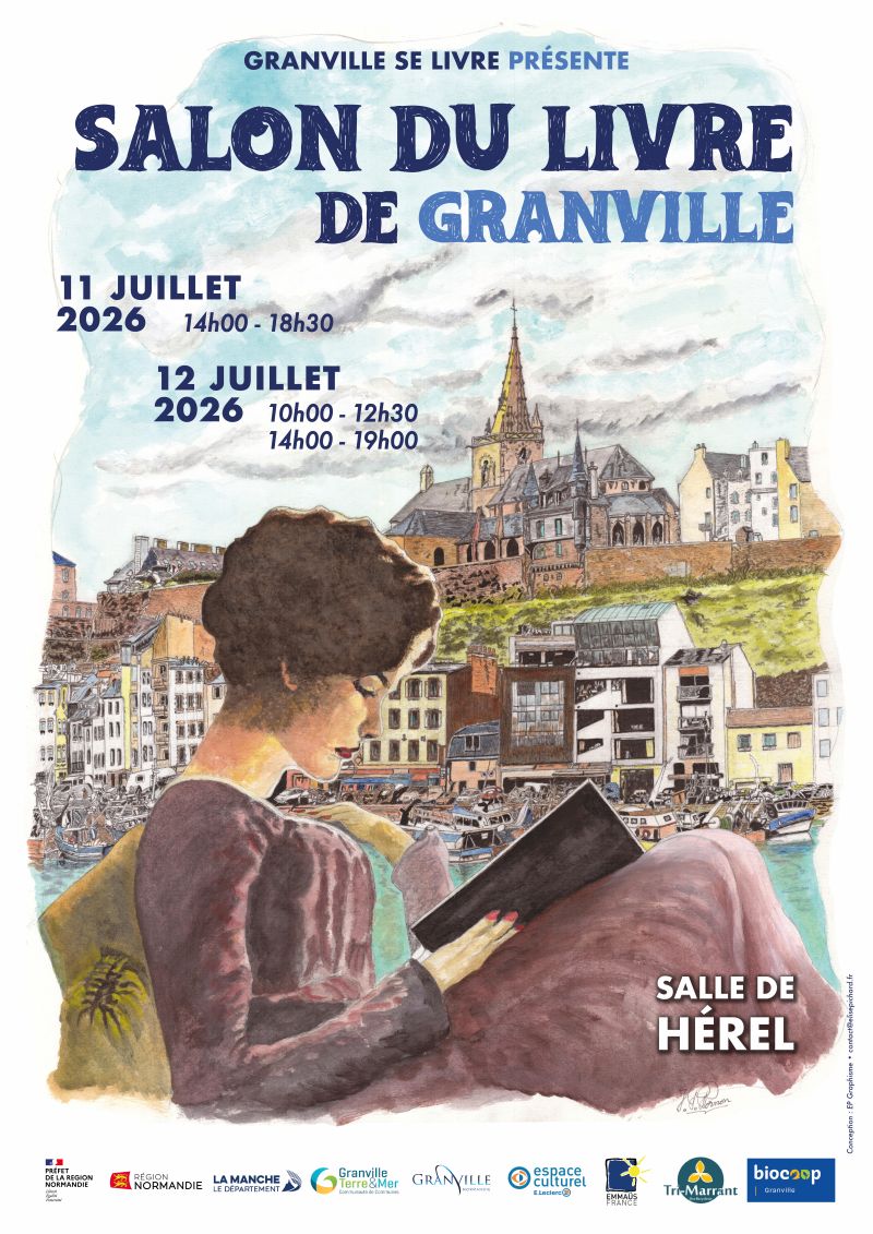 Salon du livre de Granville 2026 — visuel événement