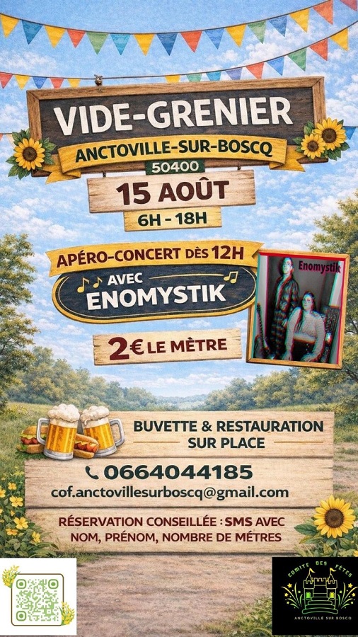 Vide grenier et apéro concert