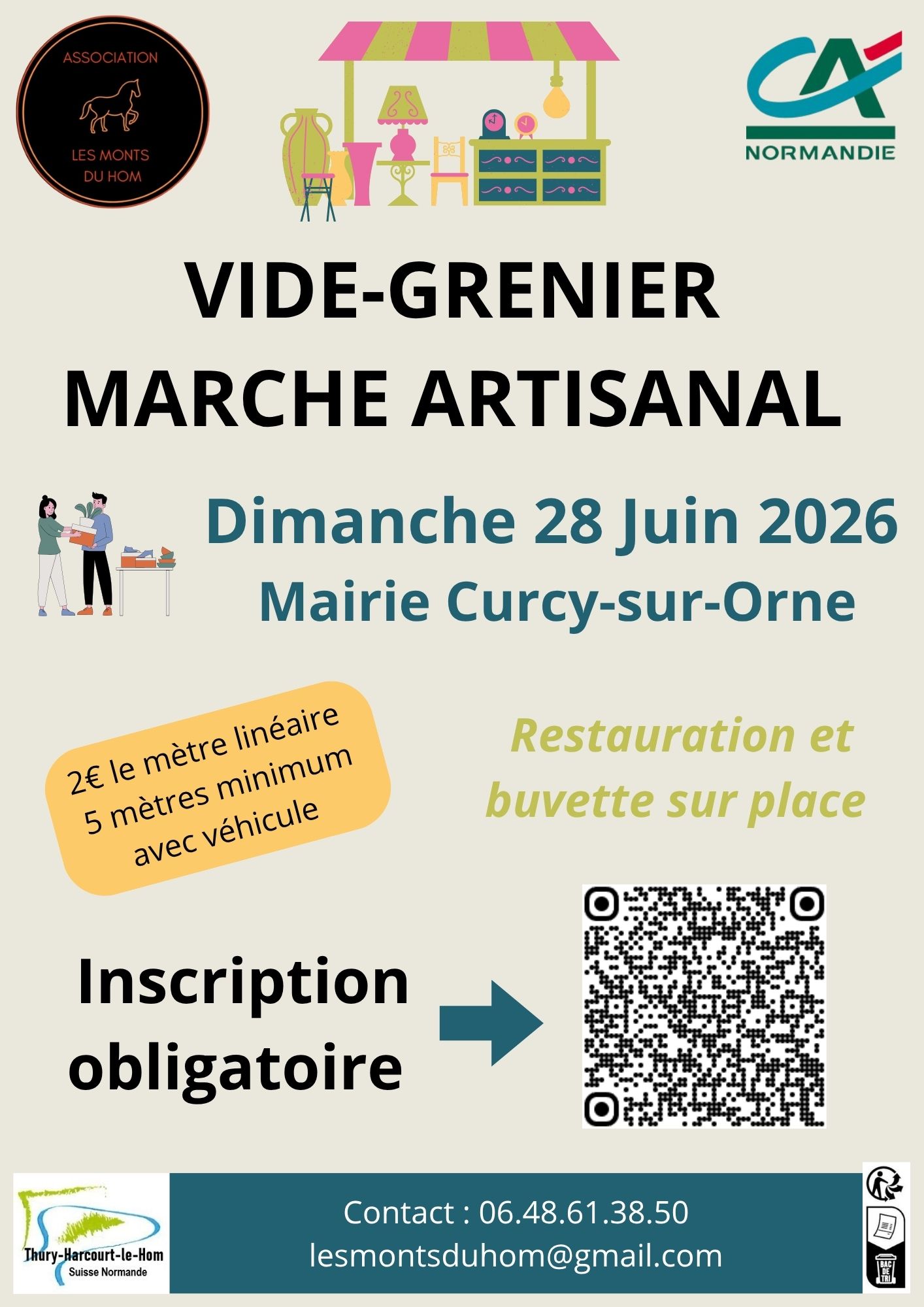 Vide grenier et marché artisanal