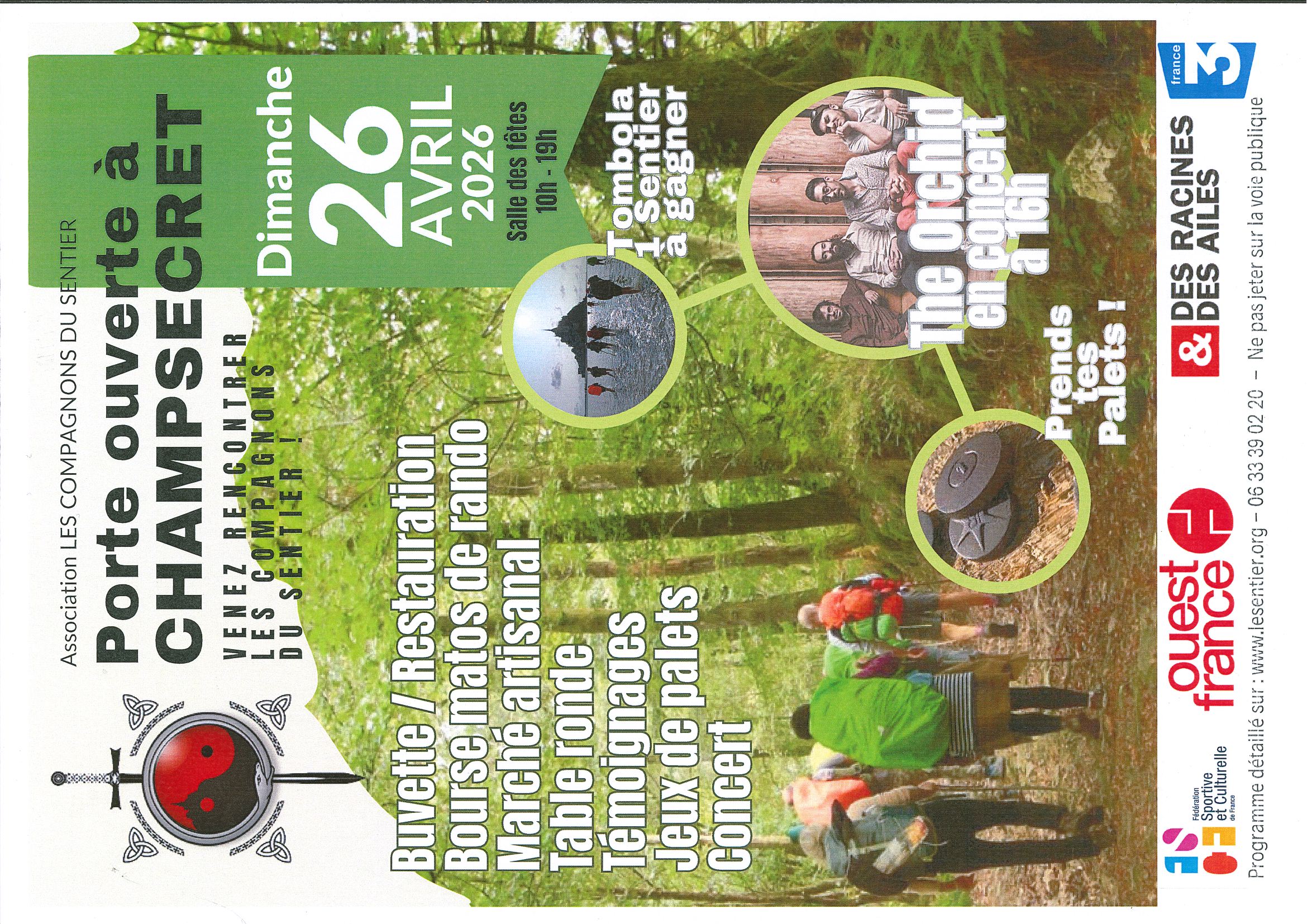 Portes ouvertes de l'association les compagnons du sentier