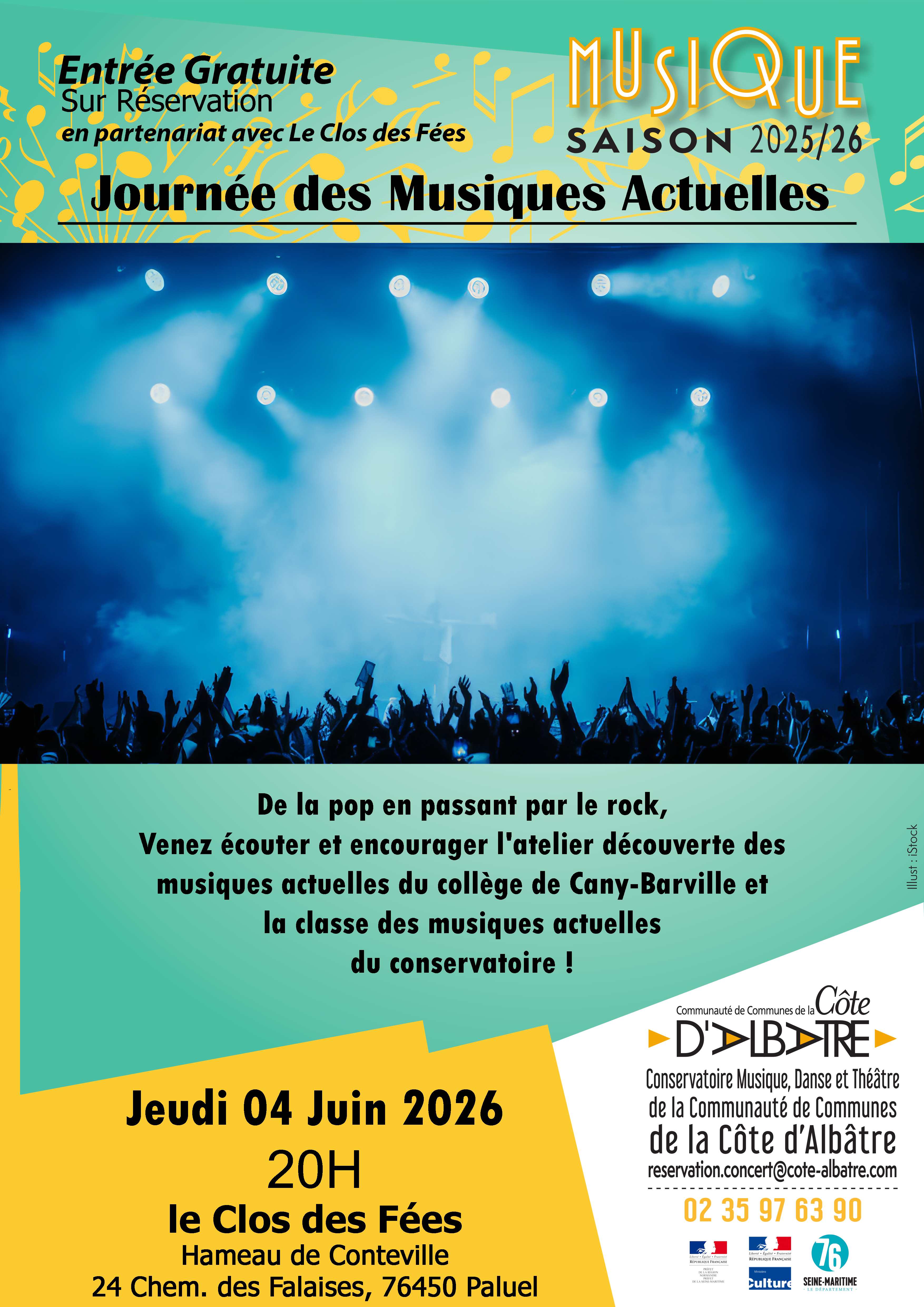 Concert des journées des Musiques Actuelles Amplifiées