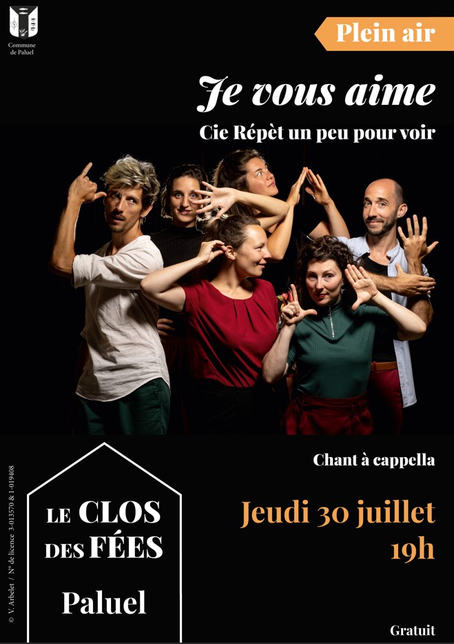Spectacle "je vous aime"