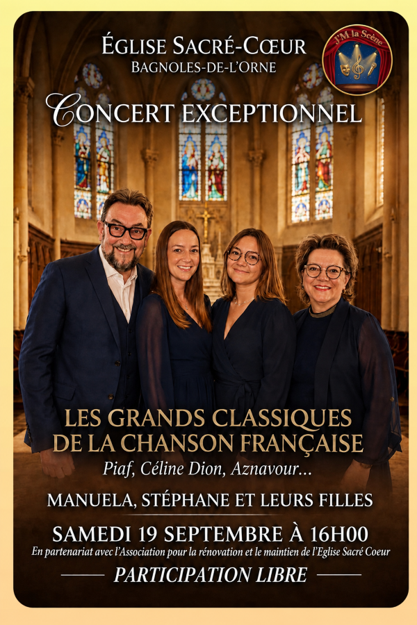 concert de chansons françaises