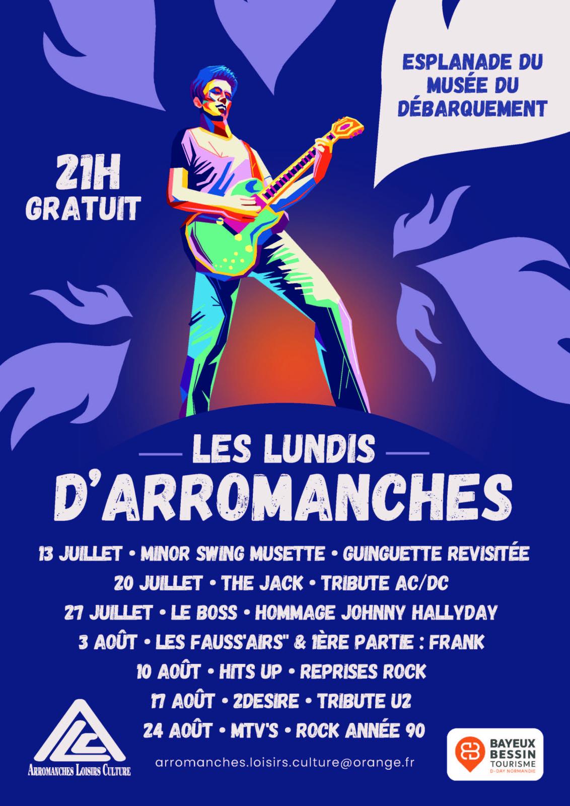 7ème Concert Lundi d'Arromanches - MTV'S Reprises Rock