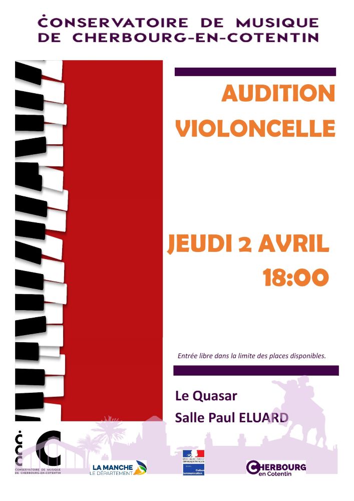 L'heure musicale - Audition violoncelles