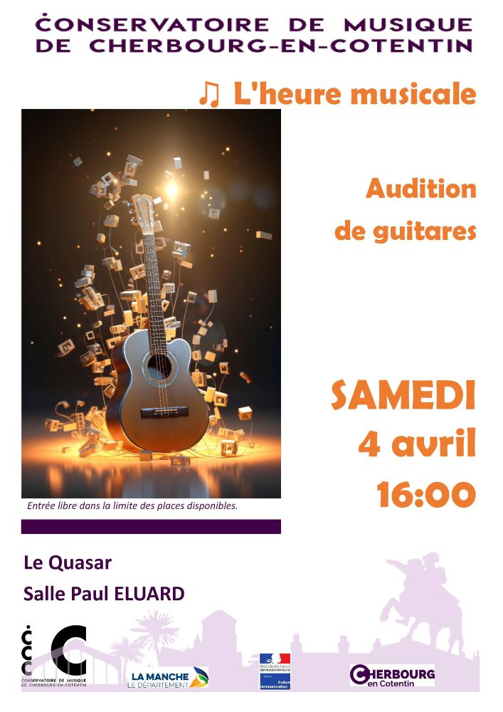 L'heure musicale - Audition guitares