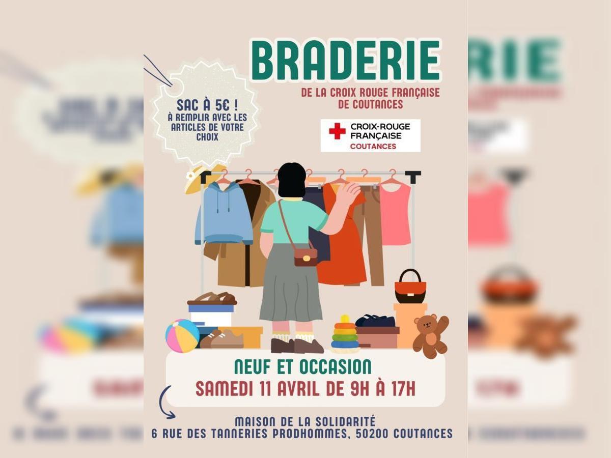 Braderie de la Croix-Rouge — visuel événement