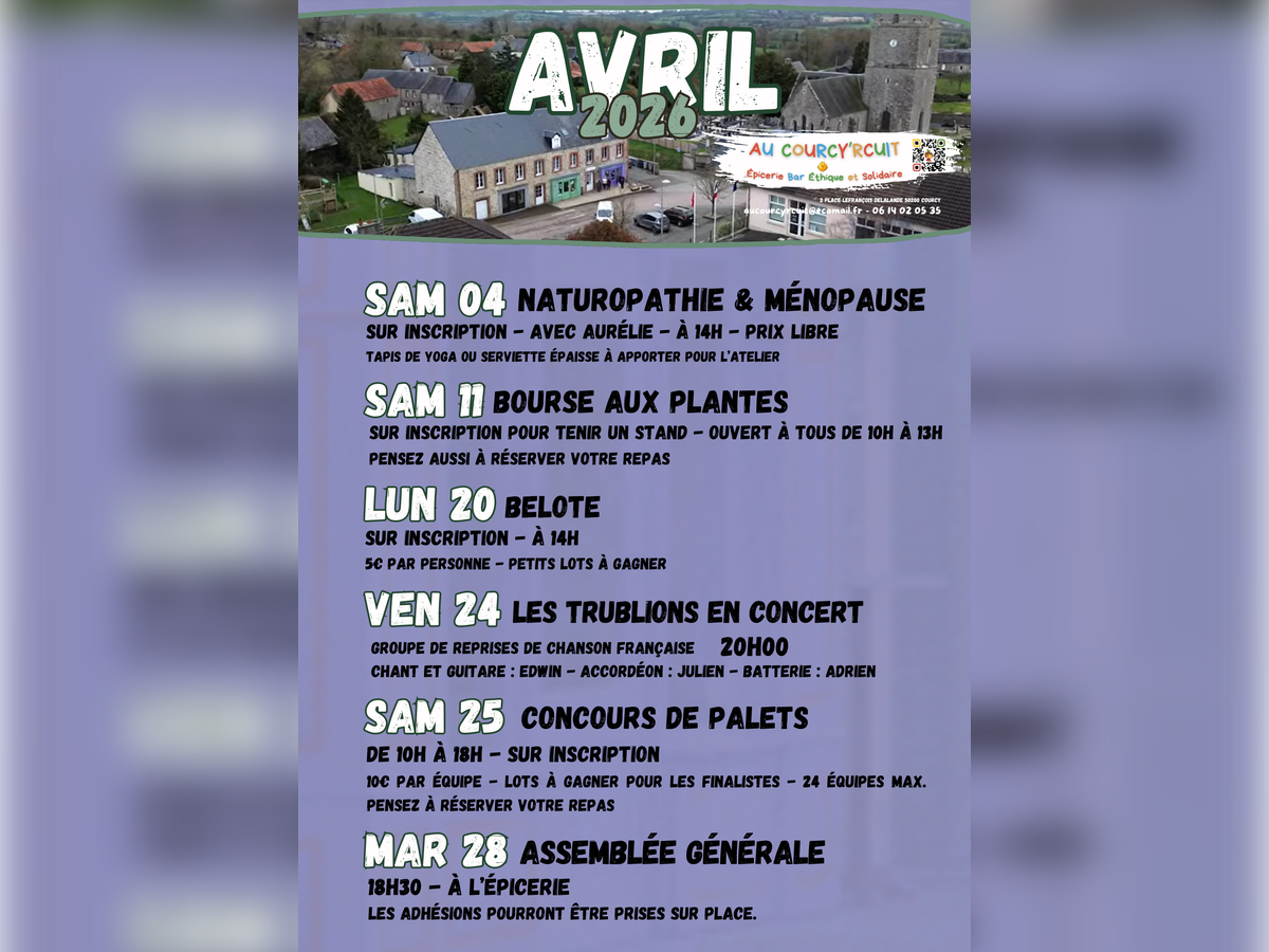 Concours de palets — visuel événement