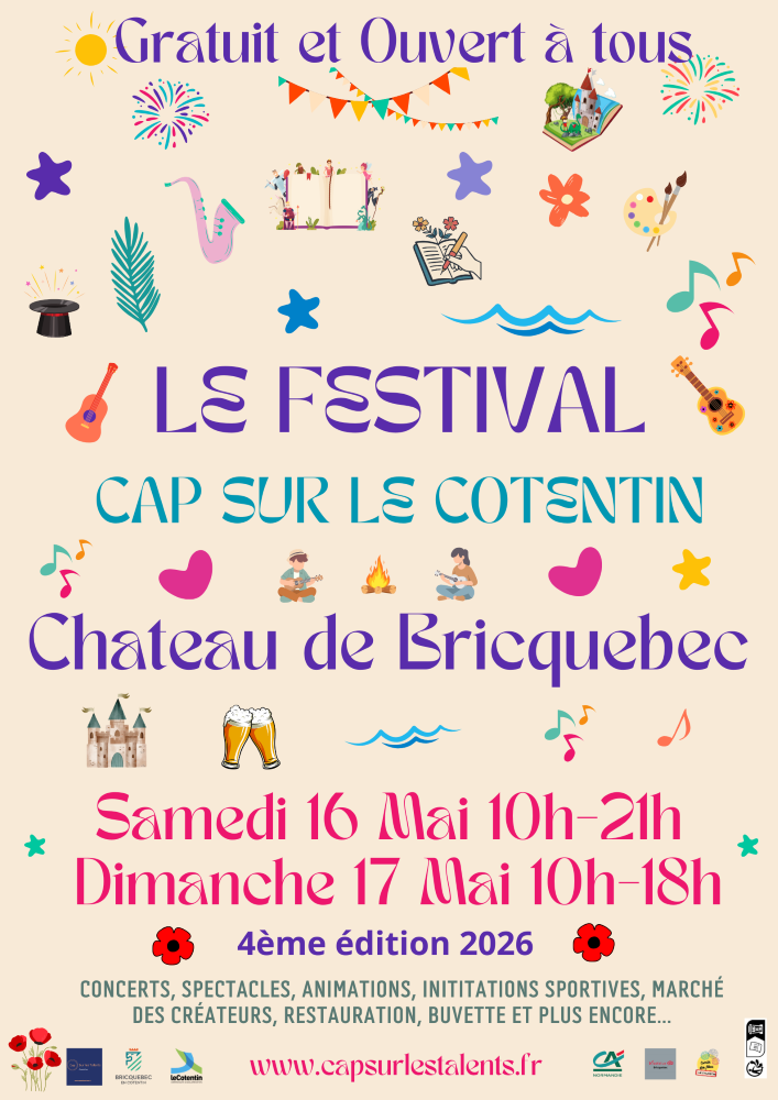 Festival Cap sur le Cotentin — visuel événement