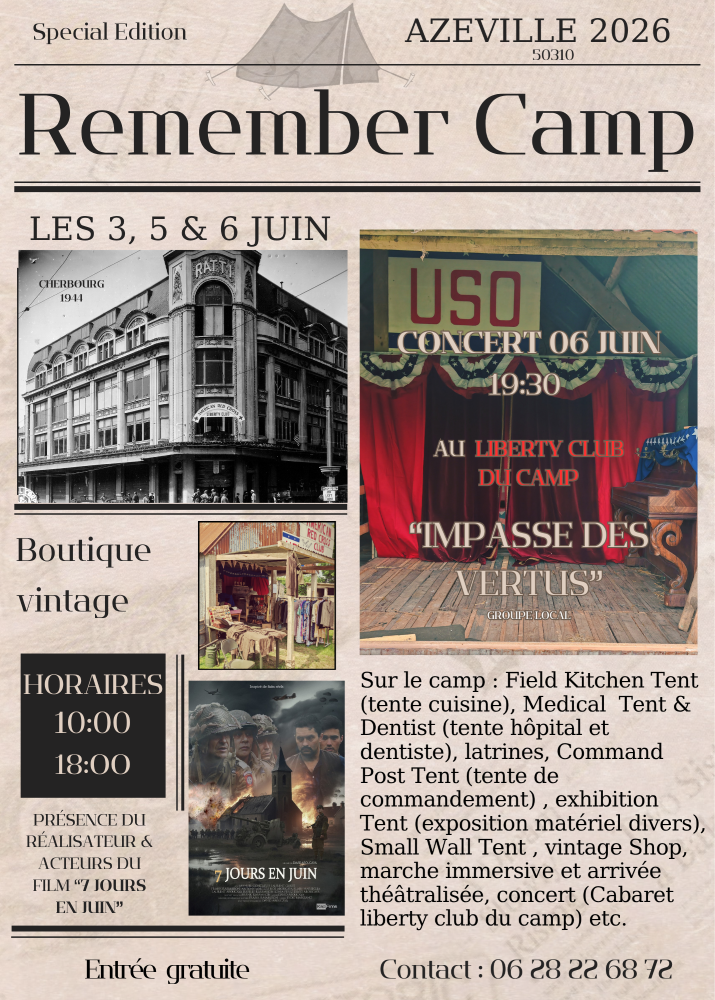Remember Camp — visuel événement