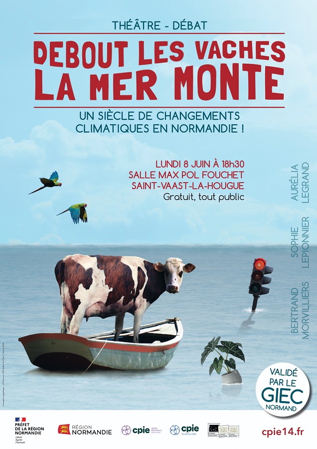 Conférence théâtrale "Debout les vaches, la mer monte"