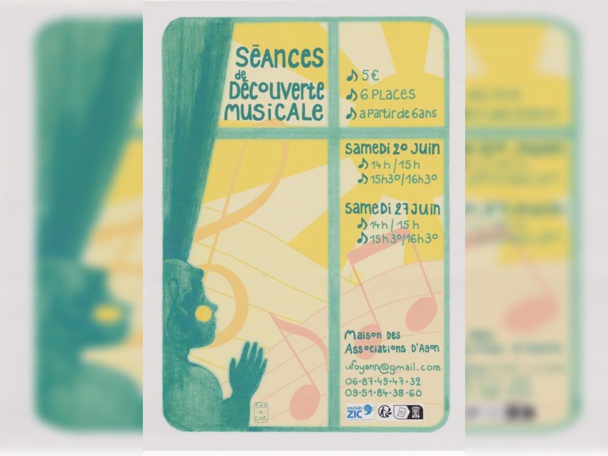 Séances de découverte musicale