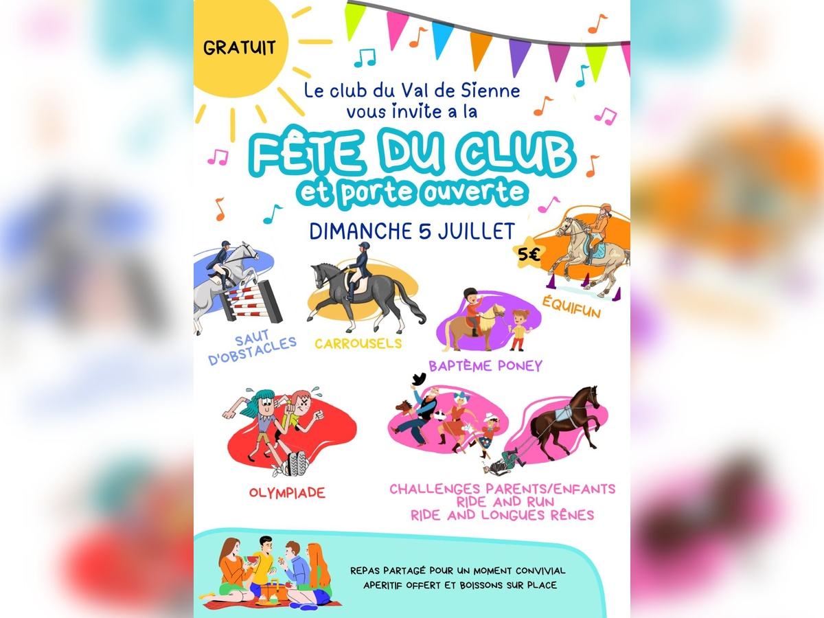 Fête du club et portes ouvertes