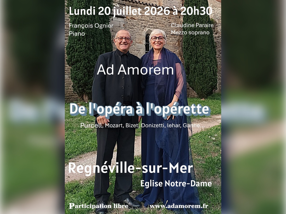 Concert Classique - De l'opéra à l'opérette — visuel événement