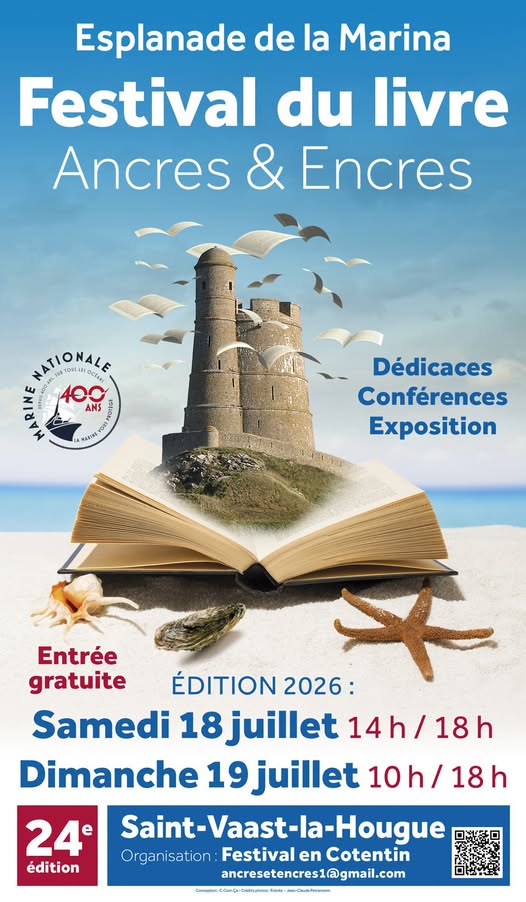 Festival du livre "Ancres & Encres" de Saint-Vaast-la-Hougue