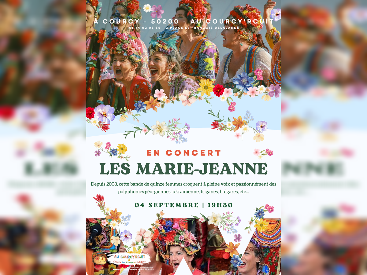 Concert : Les Marie-Jeanne