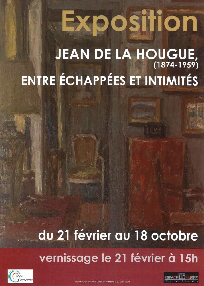 Exposition au Musée Charles Léandre : Jean de la Hougue (1874-1959) entre échappées et intimités