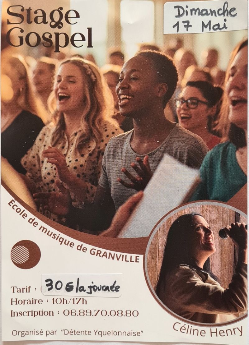 Stage de Gospel, technique vocale et chant choral