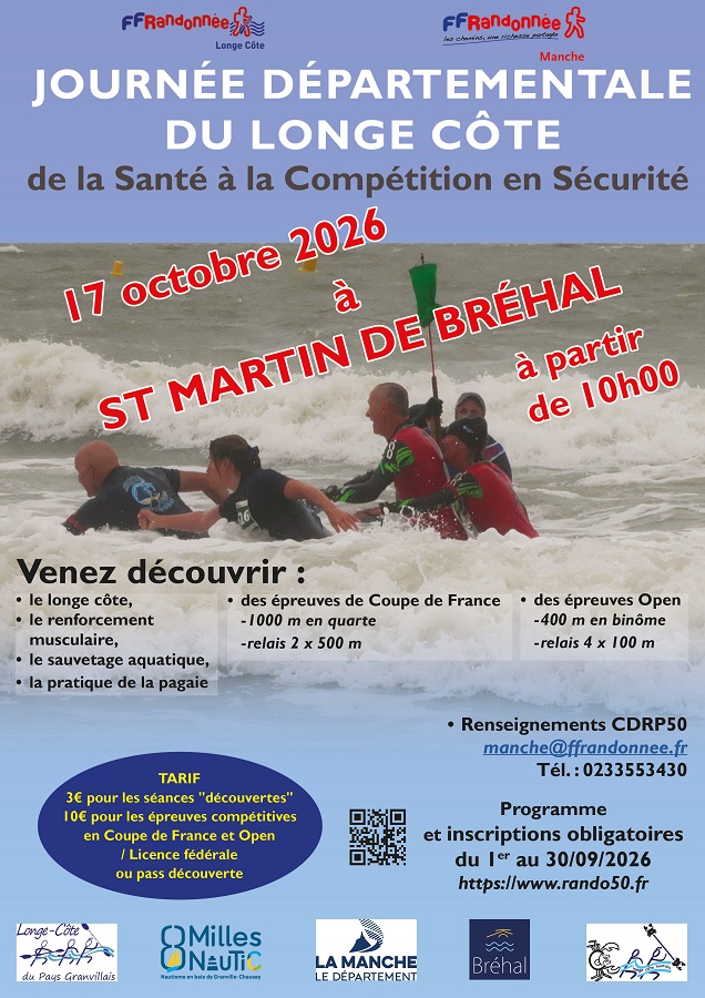 Journée départementale de longe côte