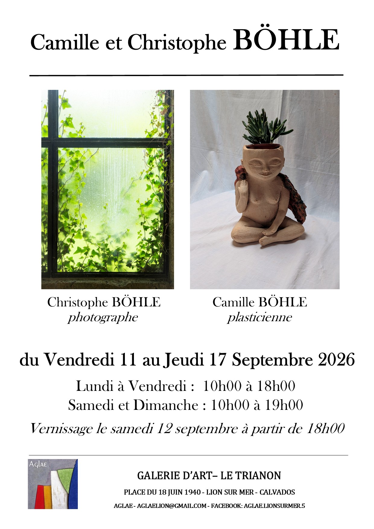 AGLAE | présente Camille et Christophe Böhle
