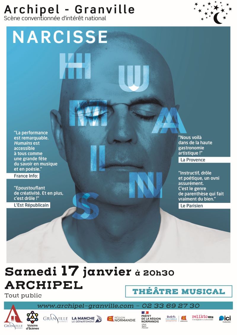 Théâtre musical : Humains - Narcisse - Créadiffusion