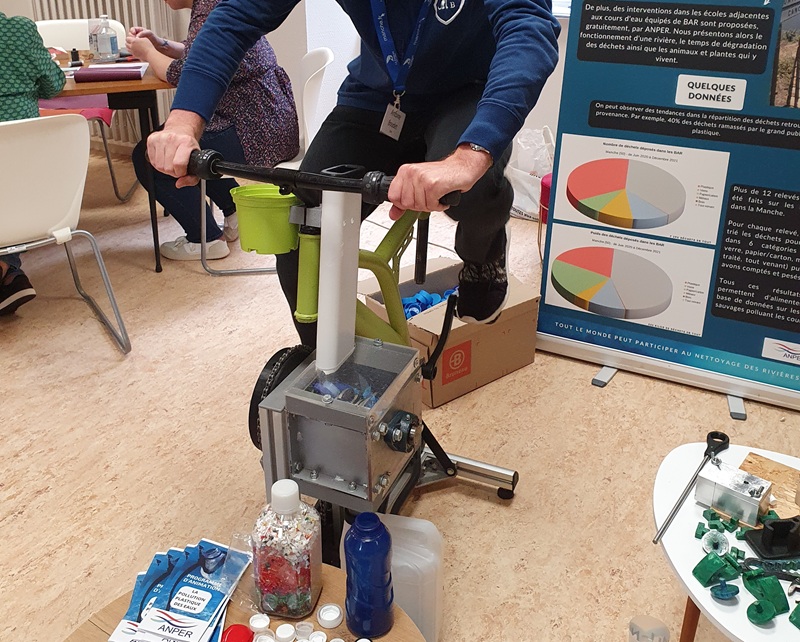 Vélo recyclage — visuel événement