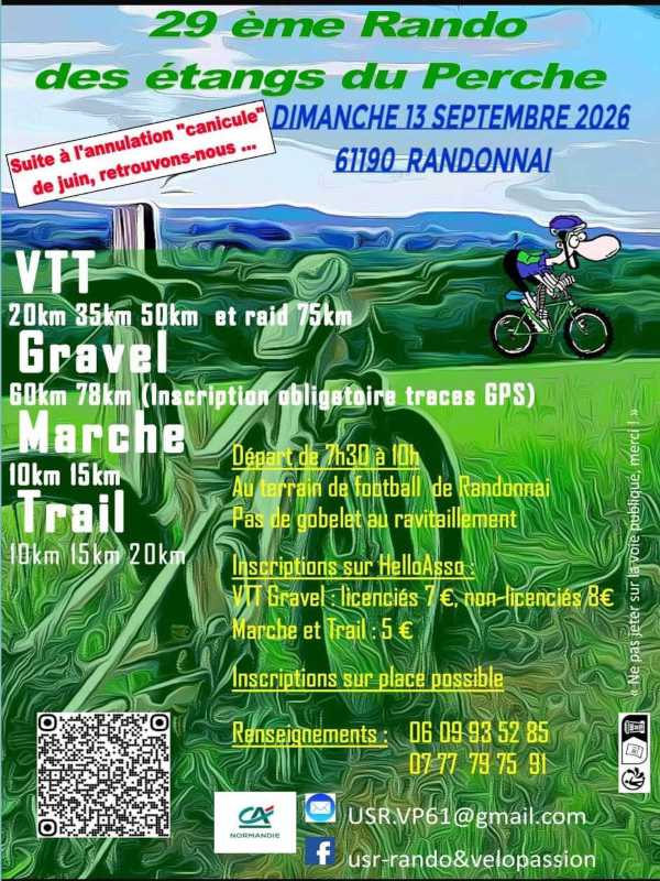 29e Rando des étangs du Perche