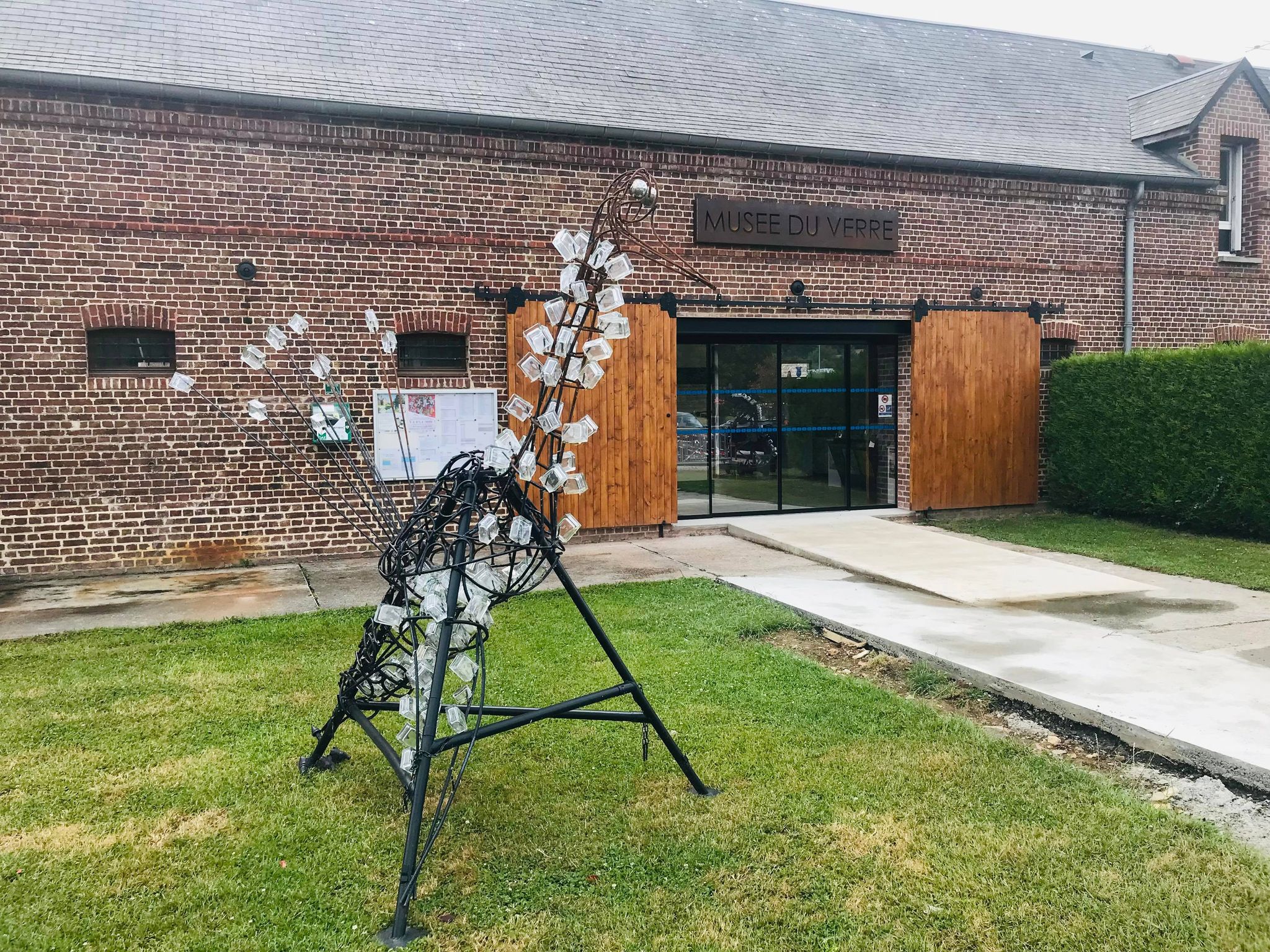 Visitez le musée du verre