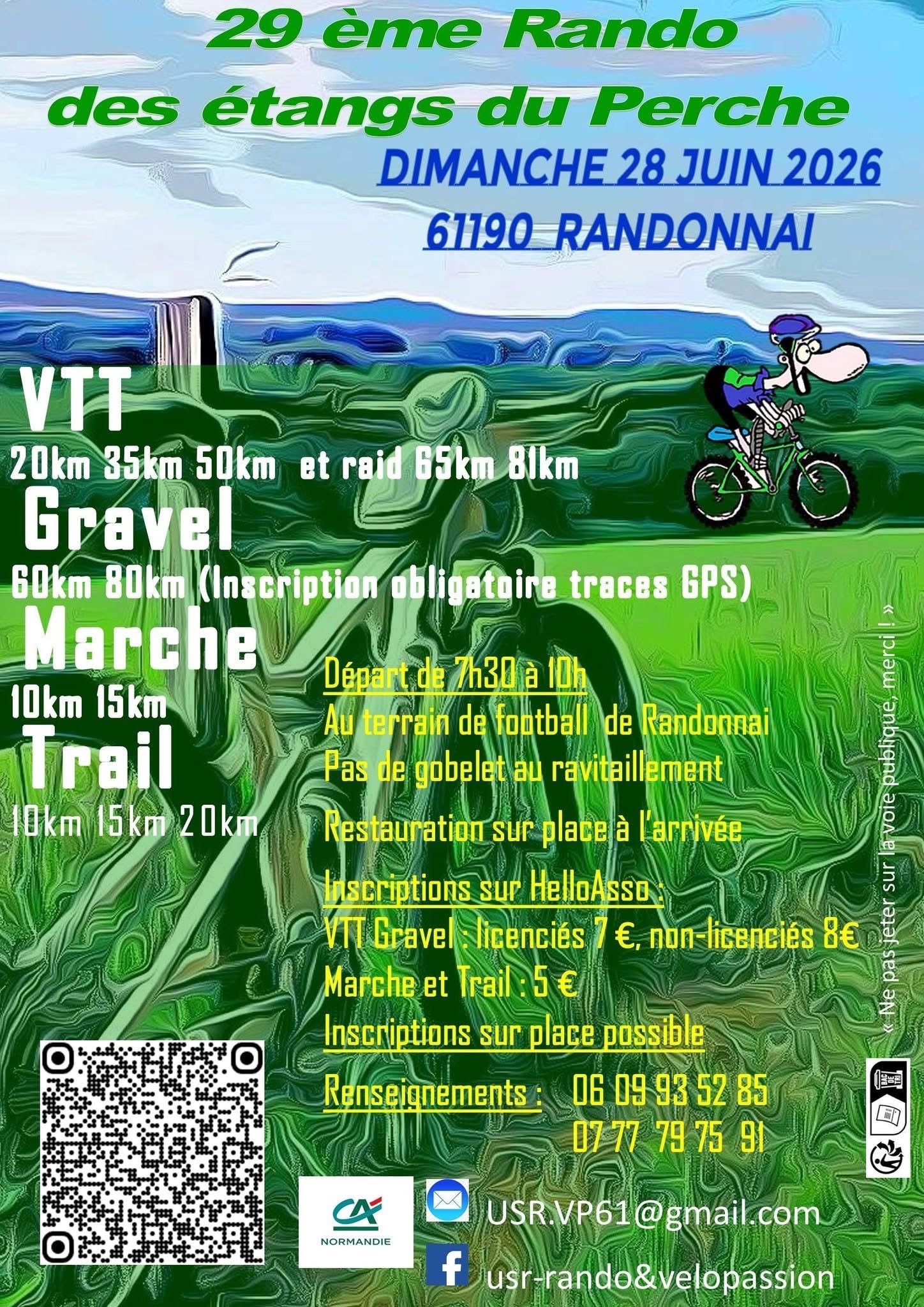 29e Rando des étangs du Perche