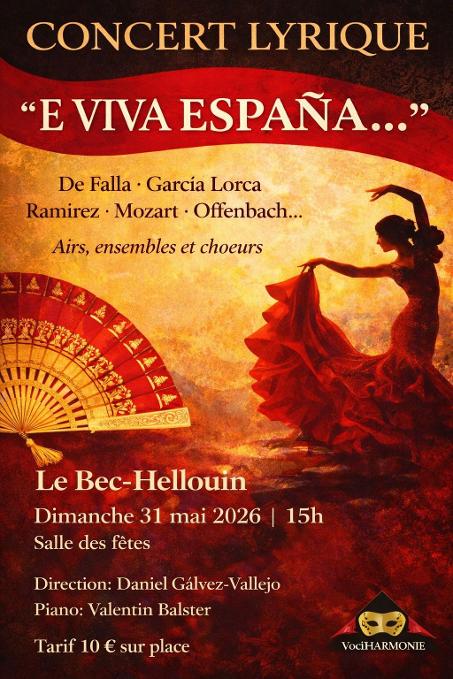 Concert lyrique "E Viva Espana"