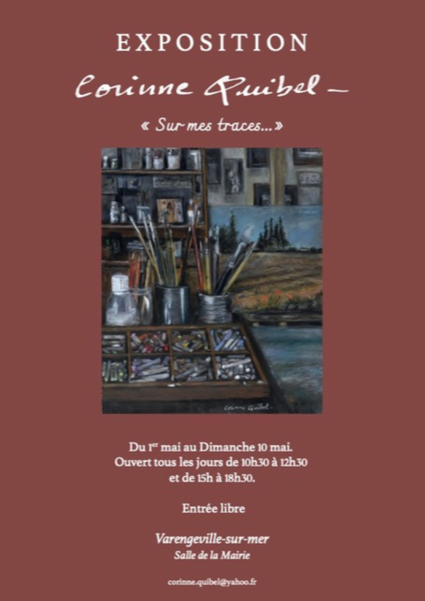 [Exposition] "Sur mes traces" par Corinne Quibel