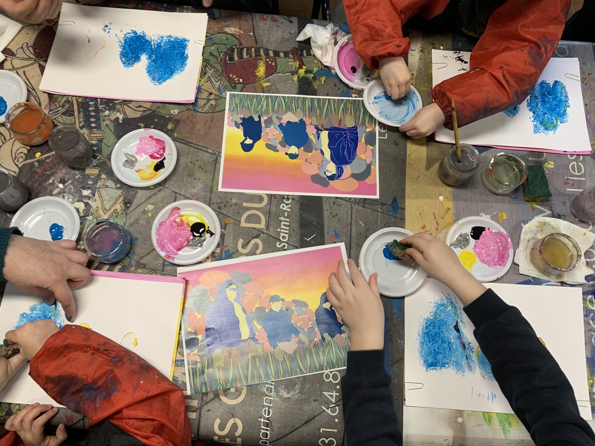 atelier ARTO' Fabien Tabur > Bijou de mur > Atelier 3-6 ans