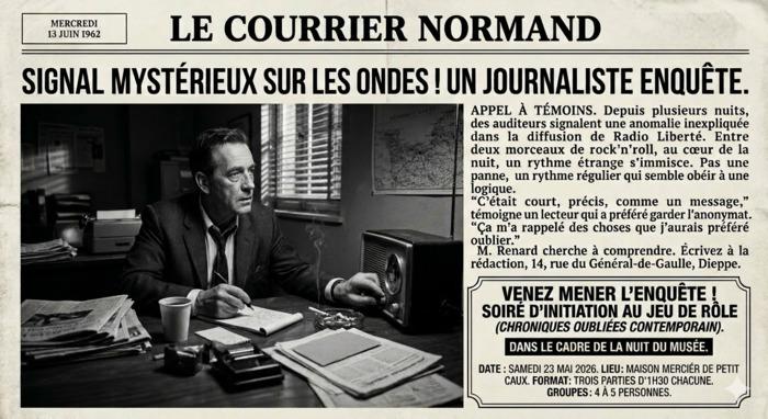 Nuit Européenne des Musées – Jeux de rôle avec l’association Wargame and Caux