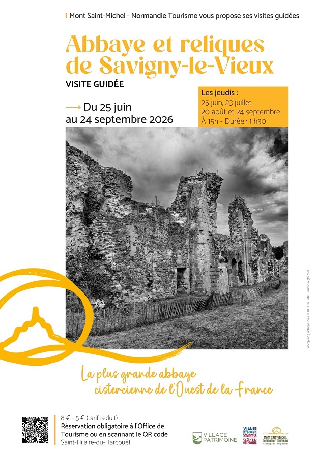 A la découverte de l'Abbaye de Savigny-le-Vieux — visuel événement